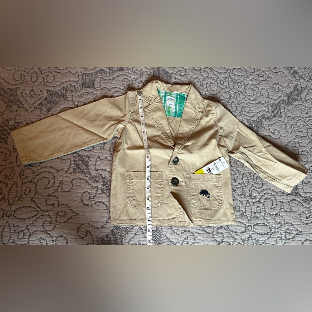 ✅ 3 for $25 or purchase separately - NWT Please Mum Kids Tan Blazer